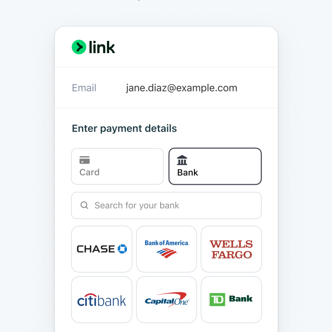 Reduce payments costs with Instant Bank Payments via Link