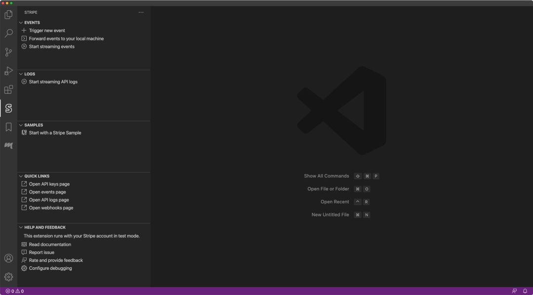 Introducing the Stripe Extension for VS Code